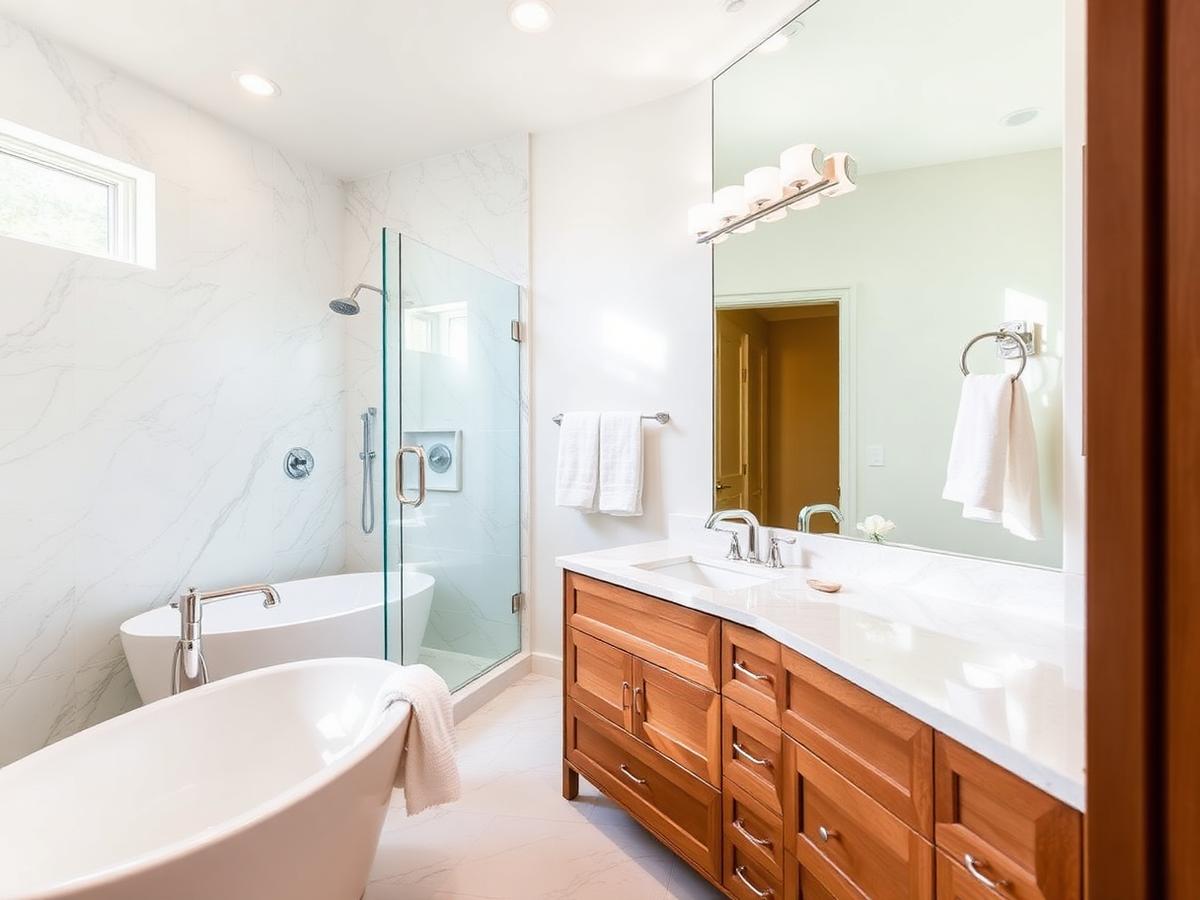 Marlowe Bath — Bathroom renovation by NW Building Solutions Ltd